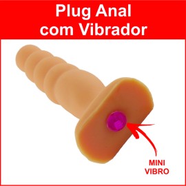Plug Gradual com 13,0 x 2,8cm vibro